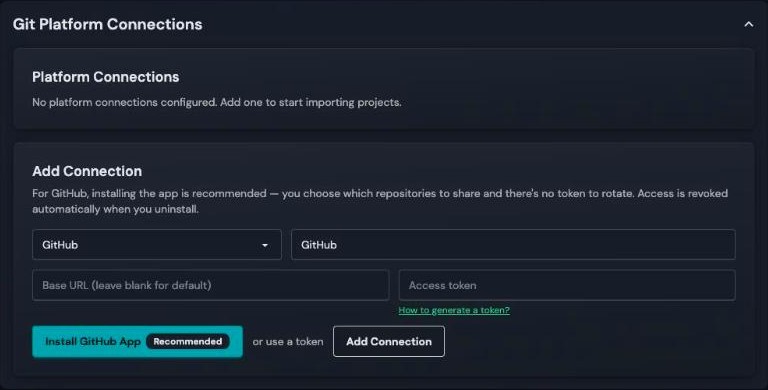 Install the GitHub App